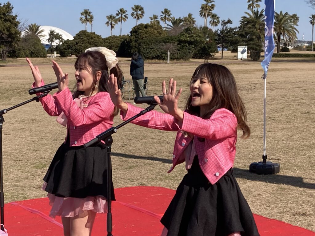 2024年2月3日　袖ヶ浦市海浜公園「そでがーでん」アイドル全員集合(袖ヶ浦市）