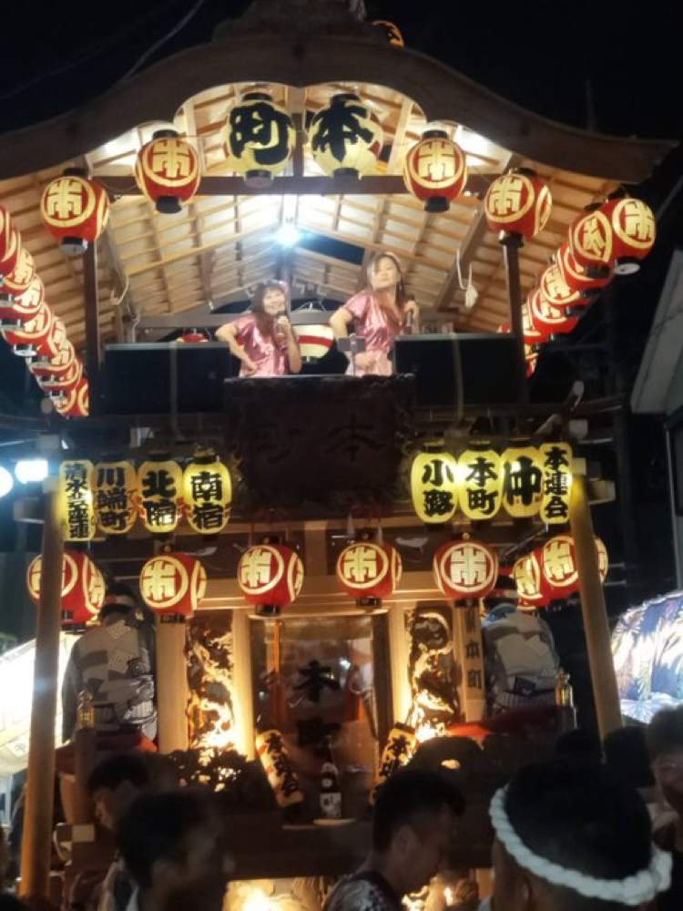 2024年7月20日、21日香取市小見川町の祇園祭にスパイシーキャンディー！
