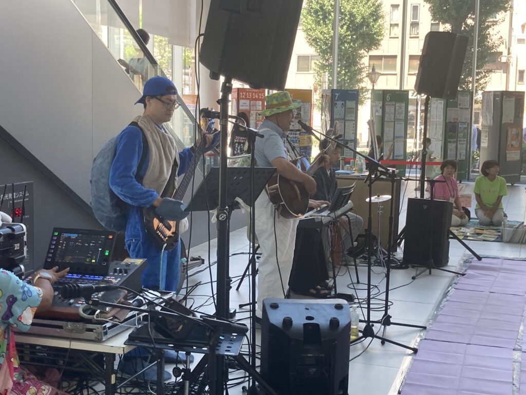 2025年7月29日（火） 千葉市「きぼーる」に ふれあいいちばん星が出演しました