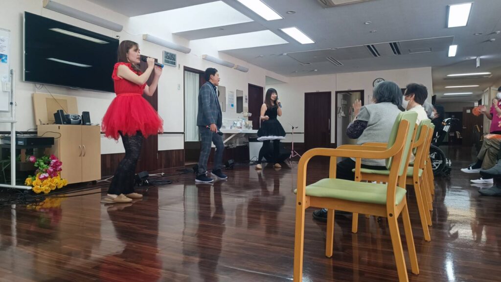 2026年3月6日（金）、富津市のシニアガーデンにお招きいただき、スパイシーキャンディとたもぴ