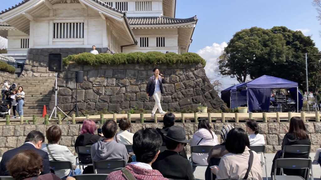 2026年3月28日(土)千葉城桜祭り、たもぴが出演いたしました。