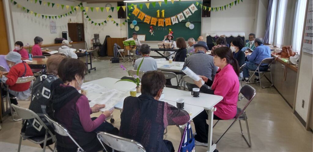 4月24日（火）木更津市波岡公民館「オレンジカフェ」にプチデリス。