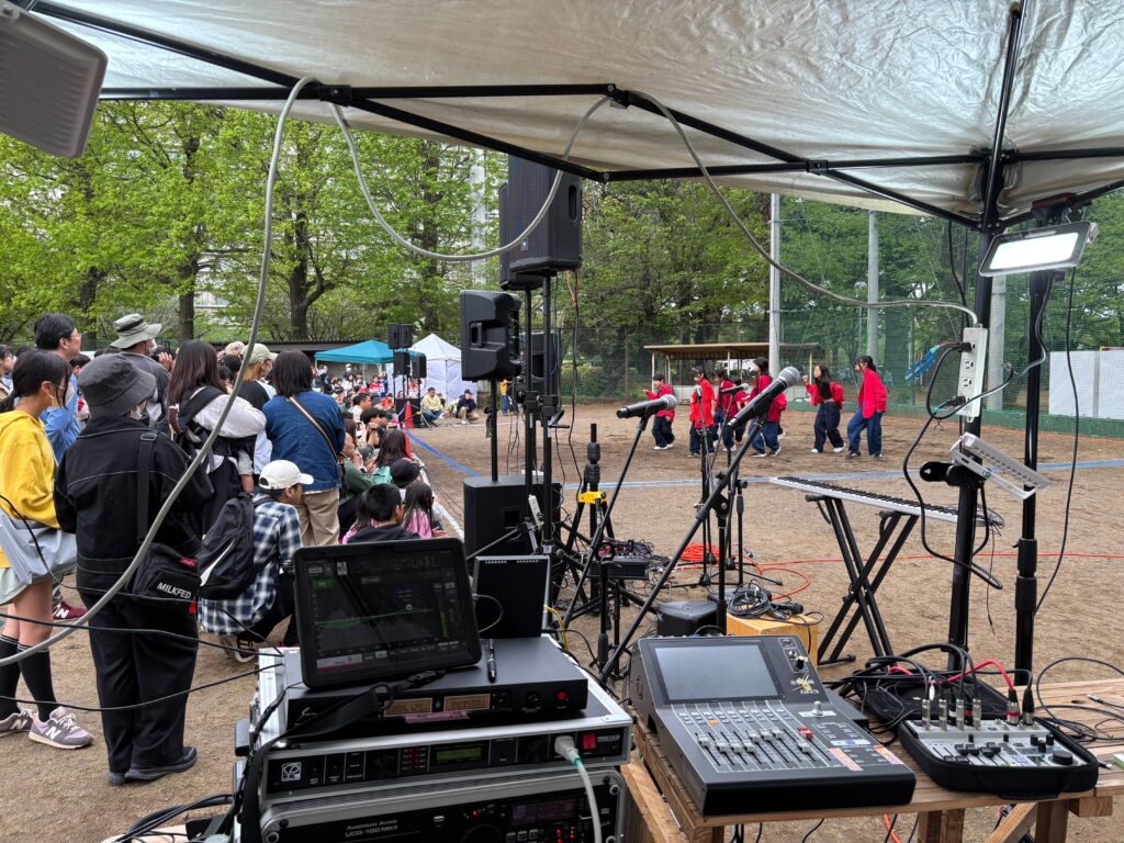四街道わくわくフェス 音響支援