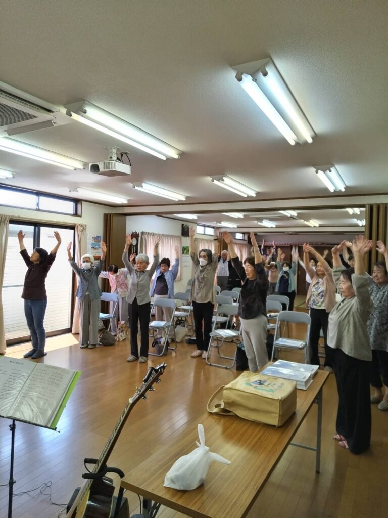 月14日(木)福王台自治会館にて「福王台歌声サロン」プチデリス