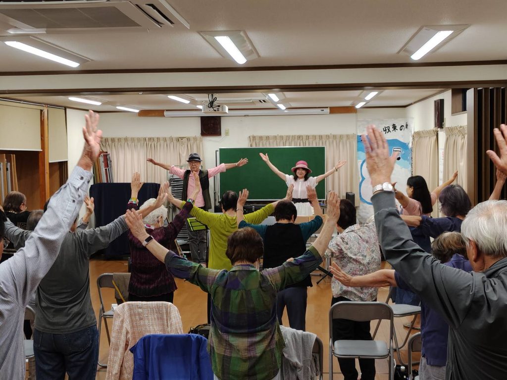 9月10日 福王台歌声の会にプチデリスが出演